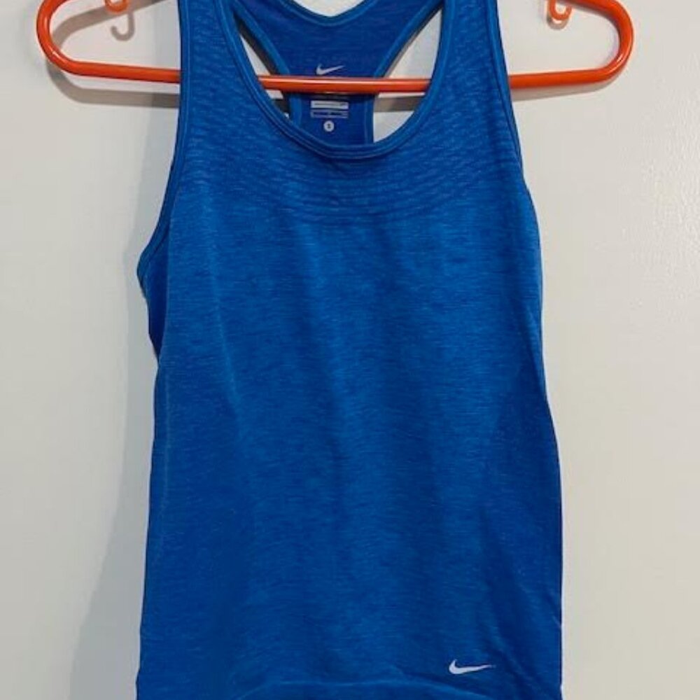 Nike Blue racerback running top
